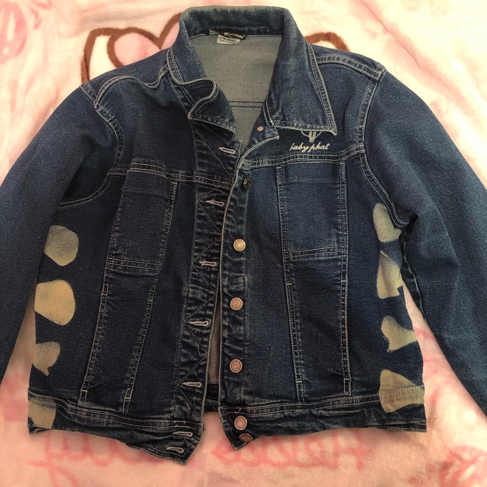 cute vintage baby phat denim jacket